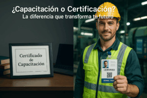 CAPACITACION O CERTIFICACION